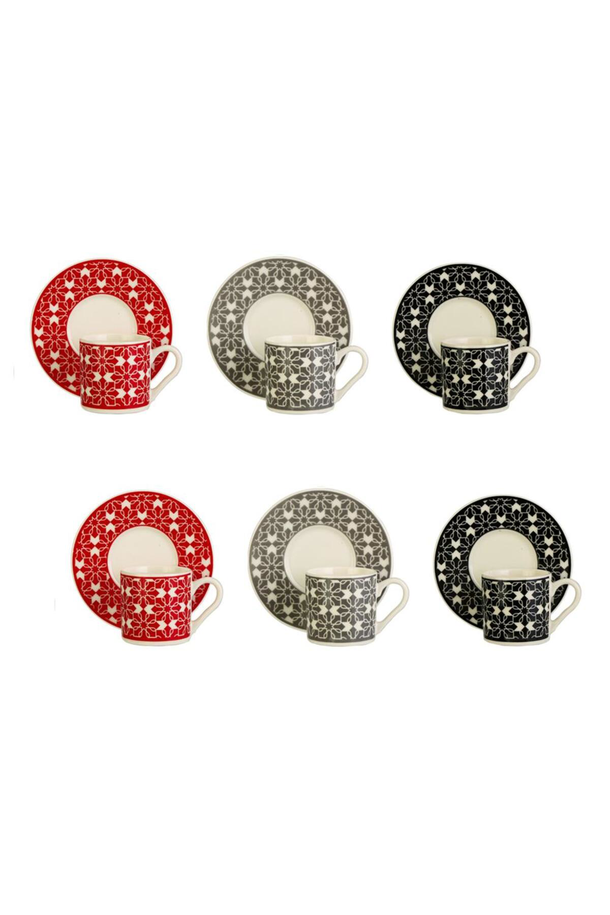 Vitale Mily 6'Lı Kahve Fincanı Takımı Mtfk.0087