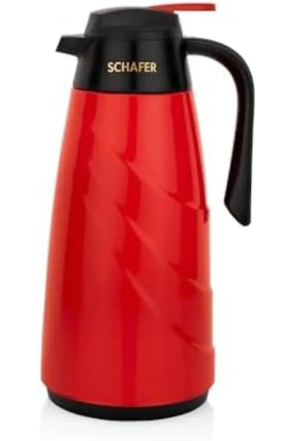 Mimoza 1,5 L Cam Termos-Kırmızı 395519