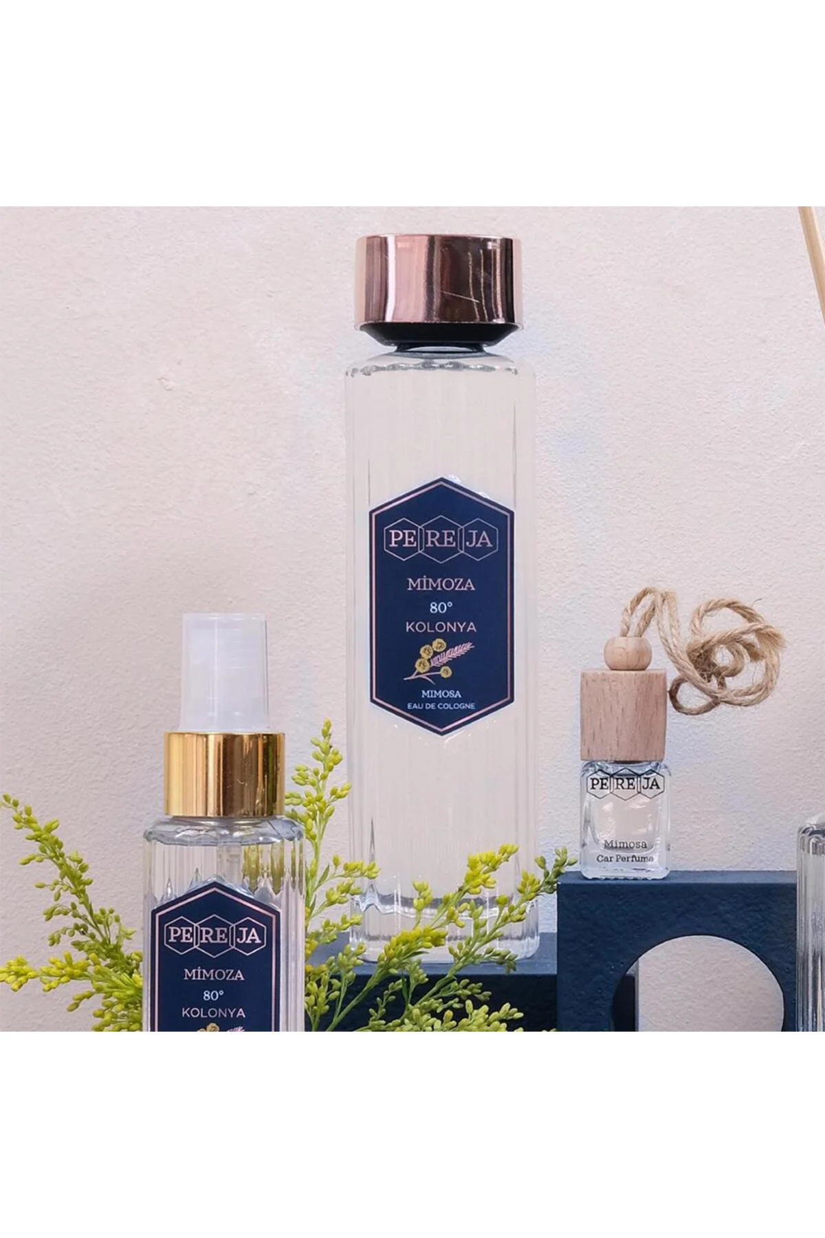 Mimoza Kolonyası Cam Şişe 250 ml