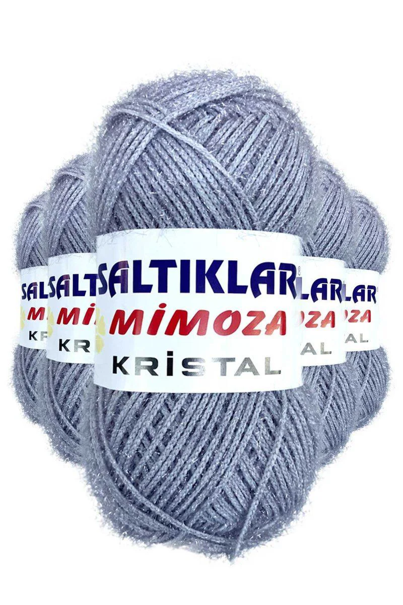 Mimoza Kristal Işıltılı Şal Patik Yelek İpi – 5'li Paket, 100 Gr, Pırıl Pırıl Örgü İpi Fiyatı, Yorumları ve Özellikleri