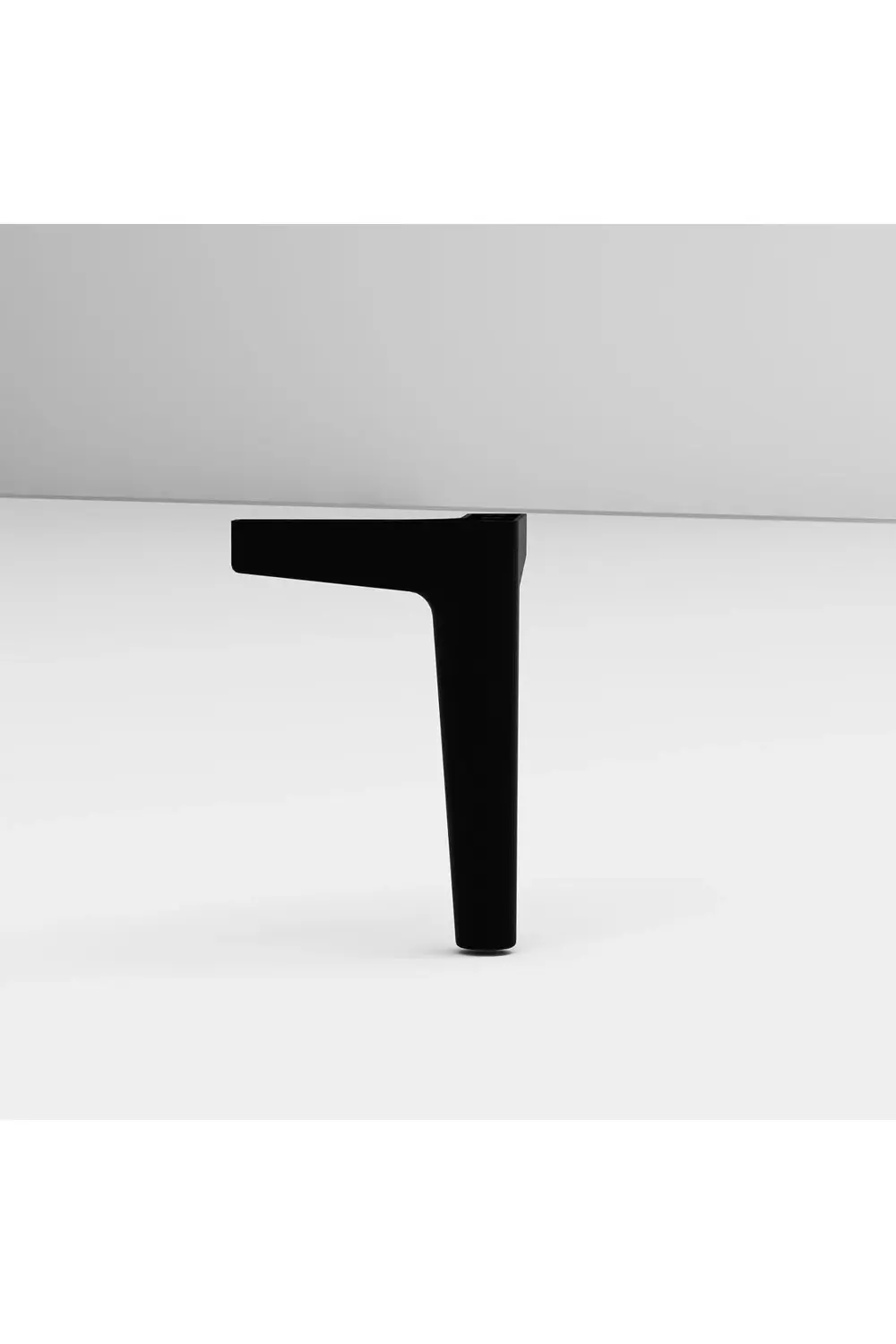 MİNA 15 CM SEHPA,TV ÜNİTESİ MOBİLYA AYAĞI ( 4 ADET) SİYAH