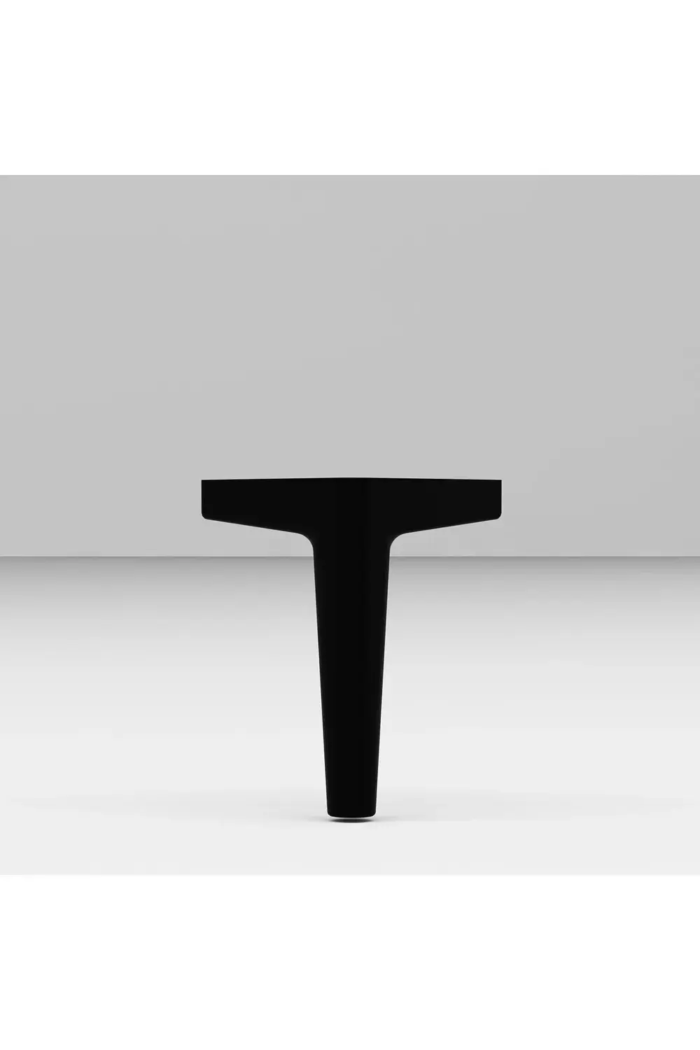 MİNA 15 CM SEHPA,TV ÜNİTESİ MOBİLYA AYAĞI ( 4 ADET) SİYAH