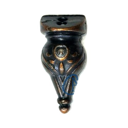 Minare Sandık Ayağı, Kutu Ayak 3 cm - Eskitme, 100 Adet TdrTR