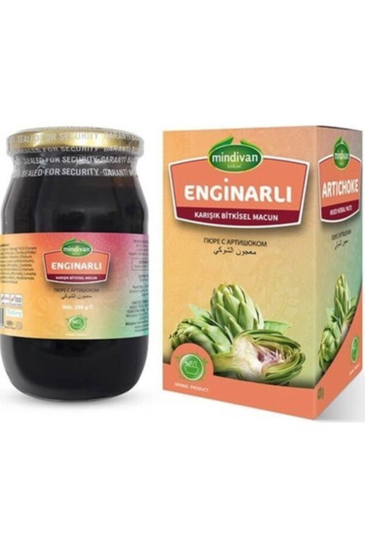 Mindivan Enginarlı Karışık Bitkisel Macun 350 Gr
