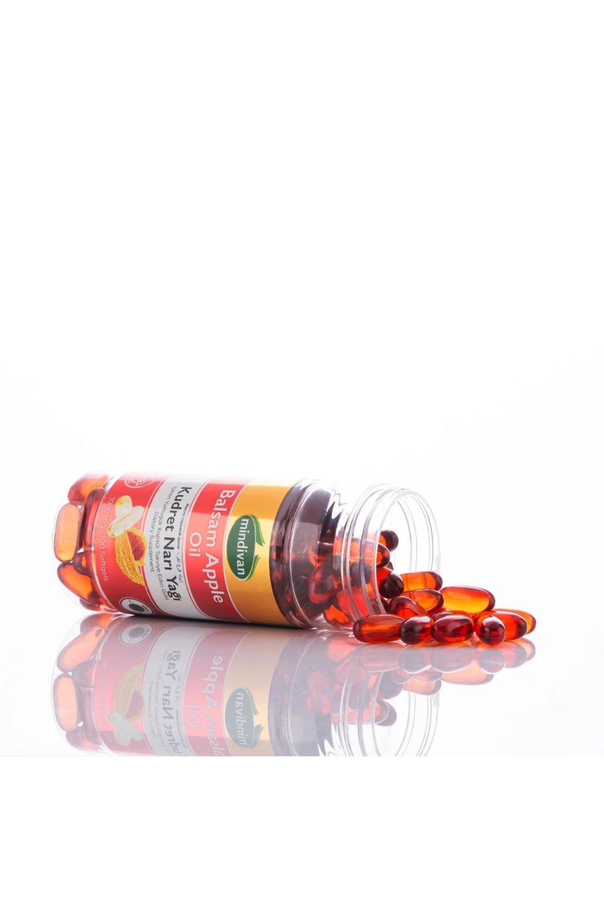 Mindivan Kudret Narı Yağı Soft Jel 1000 mg 100 Kapsül