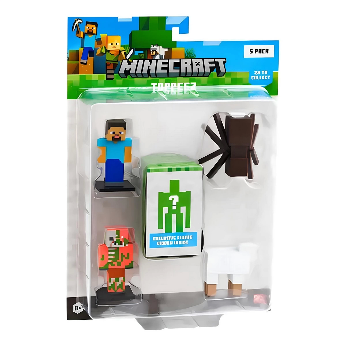 Minecraft 3D Figür Toppeez 5'li