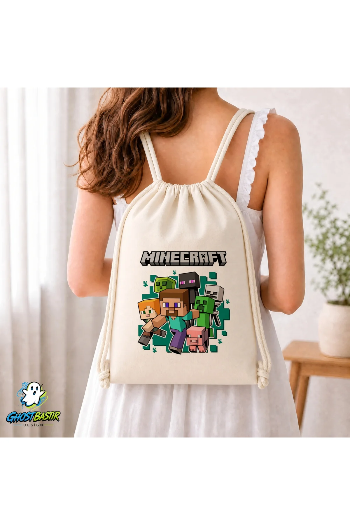Minecraft Büzgülü Keten Çanta C190 Fiyatı, Yorumları ve Özellikleri