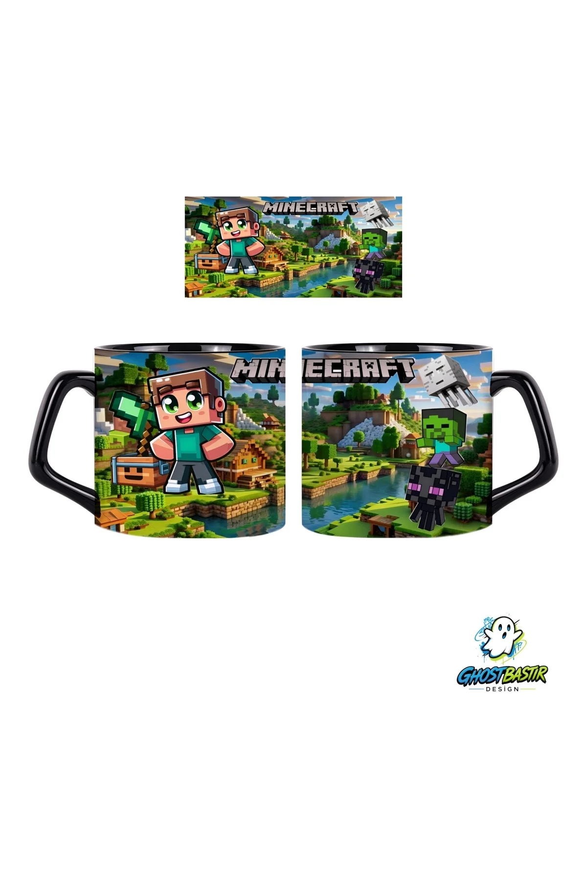 Minecraft Kupa Bardak | Tek Adet 1036