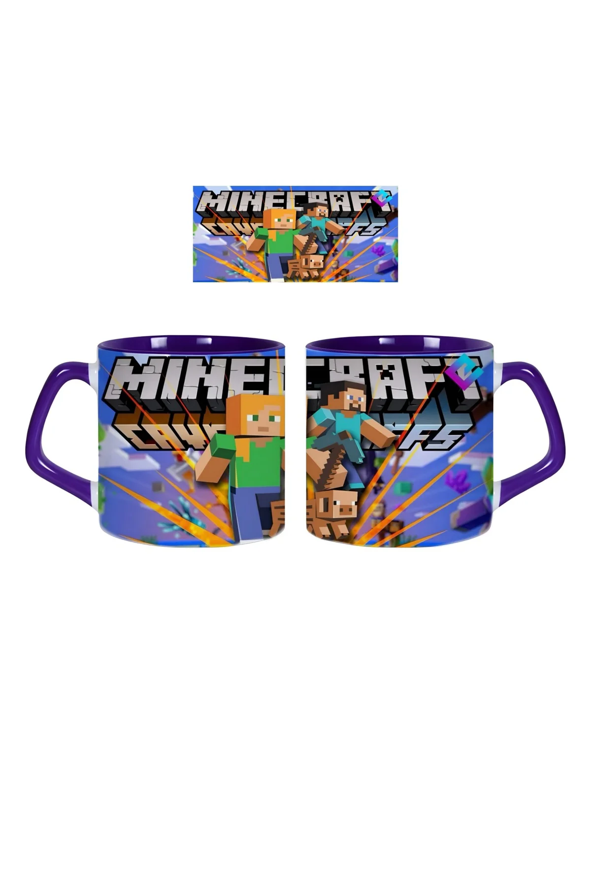 Minecraft Kupa Bardak | Tek Adet 0326