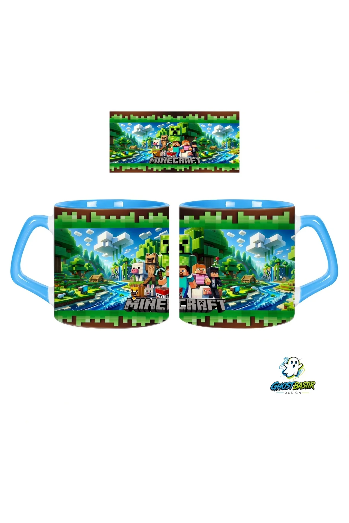 Minecraft Kupa Bardak | Tek Adet 0583