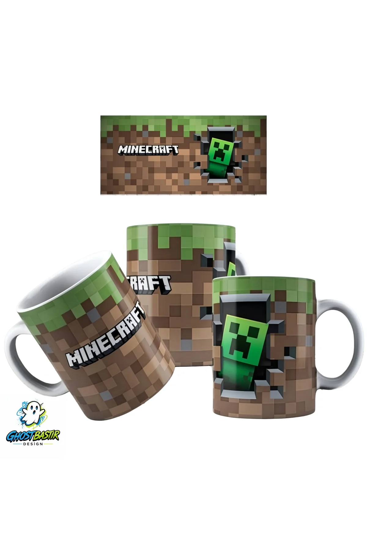 Minecraft Kupa Bardak | Tek Adet K0317