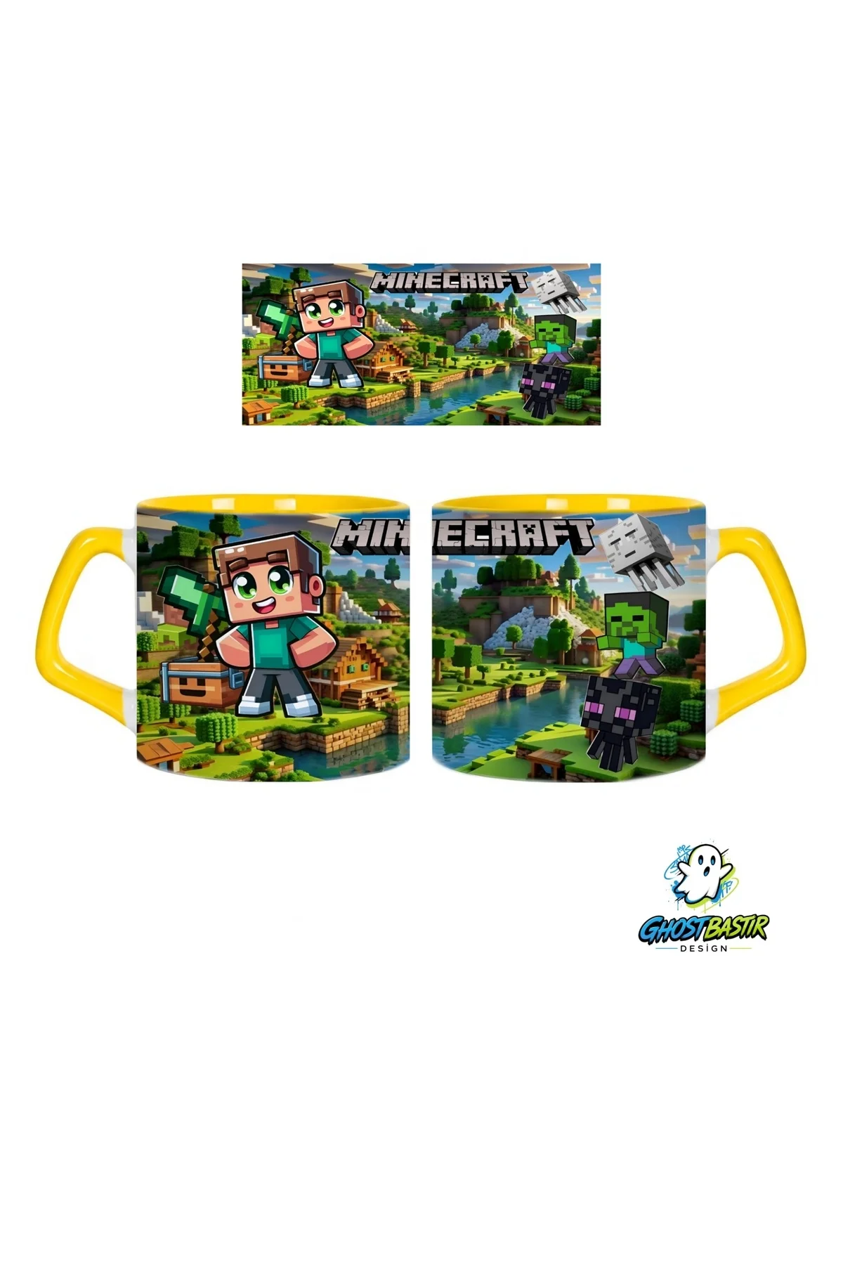 Minecraft Kupa Bardak | Tek Adet 1038