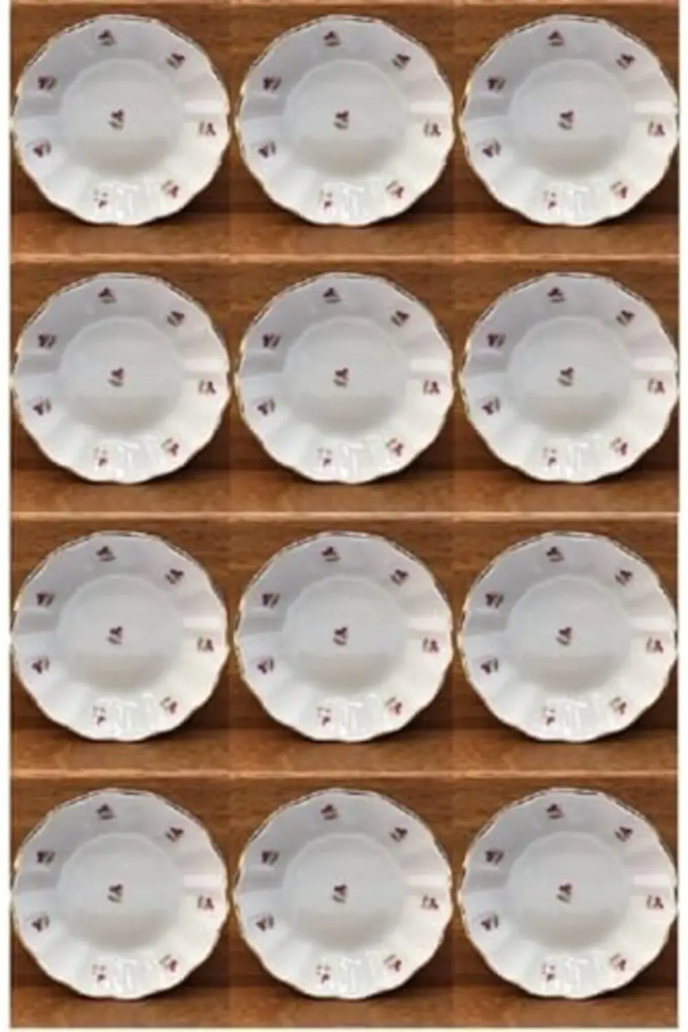 Mineli Çay Tabağı 12'li 12'li Küçük Mineli 869373A528V612 1178227