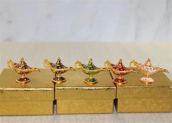 Mineli Metal Alaaddin Lambası Model 8