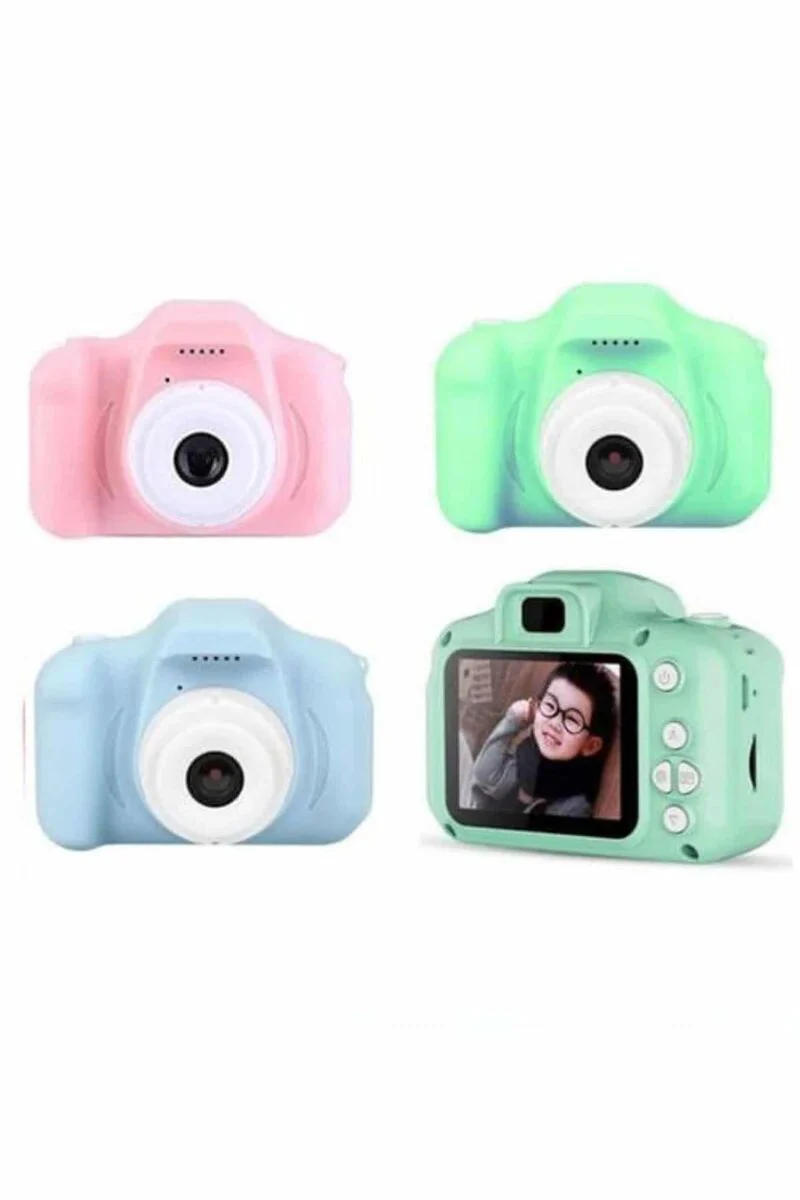 Mini 1080p HD Dijital Fotoğraf Makinesi - Çocuklar İçin Yaratıcı ve Kaliteli Hediye