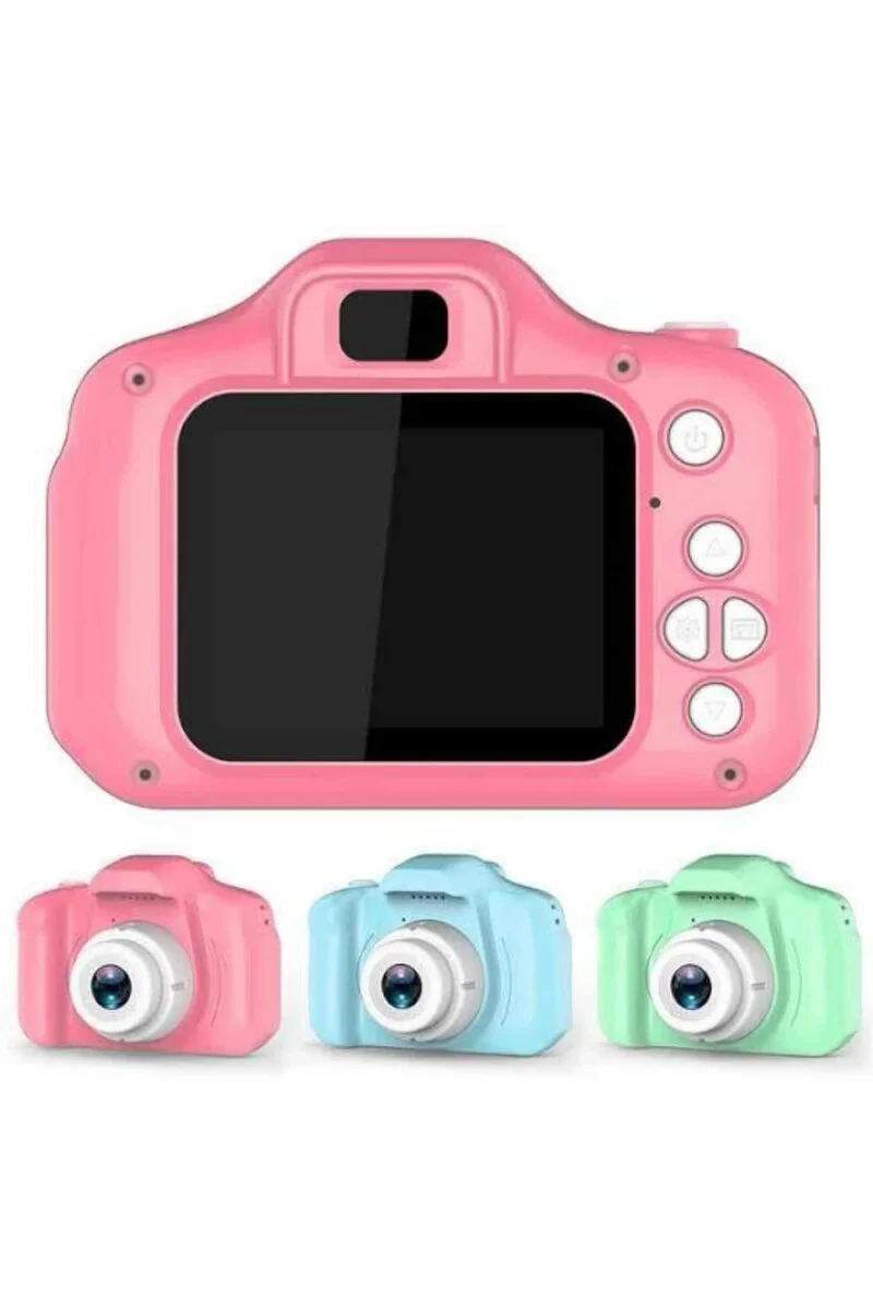 Mini 1080p HD Dijital Fotoğraf Makinesi - Çocuklar İçin Yaratıcı ve Kaliteli Hediye