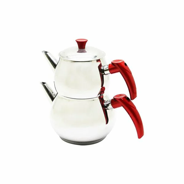 Mini 2LT Küçük Boy Küre Çelik Çaydanlık Seti - Üst: 0.75LT - Alt: 1.4LT Fiyatı, Yorumları ve Özellikleri