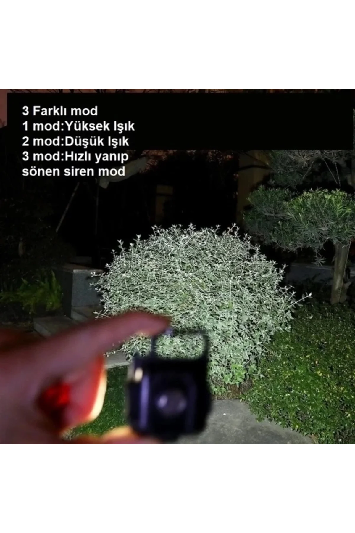 Mini 30 Ledli Mıknatıslı Anahtarlık Flash Kamp Lambası Askılı Kap