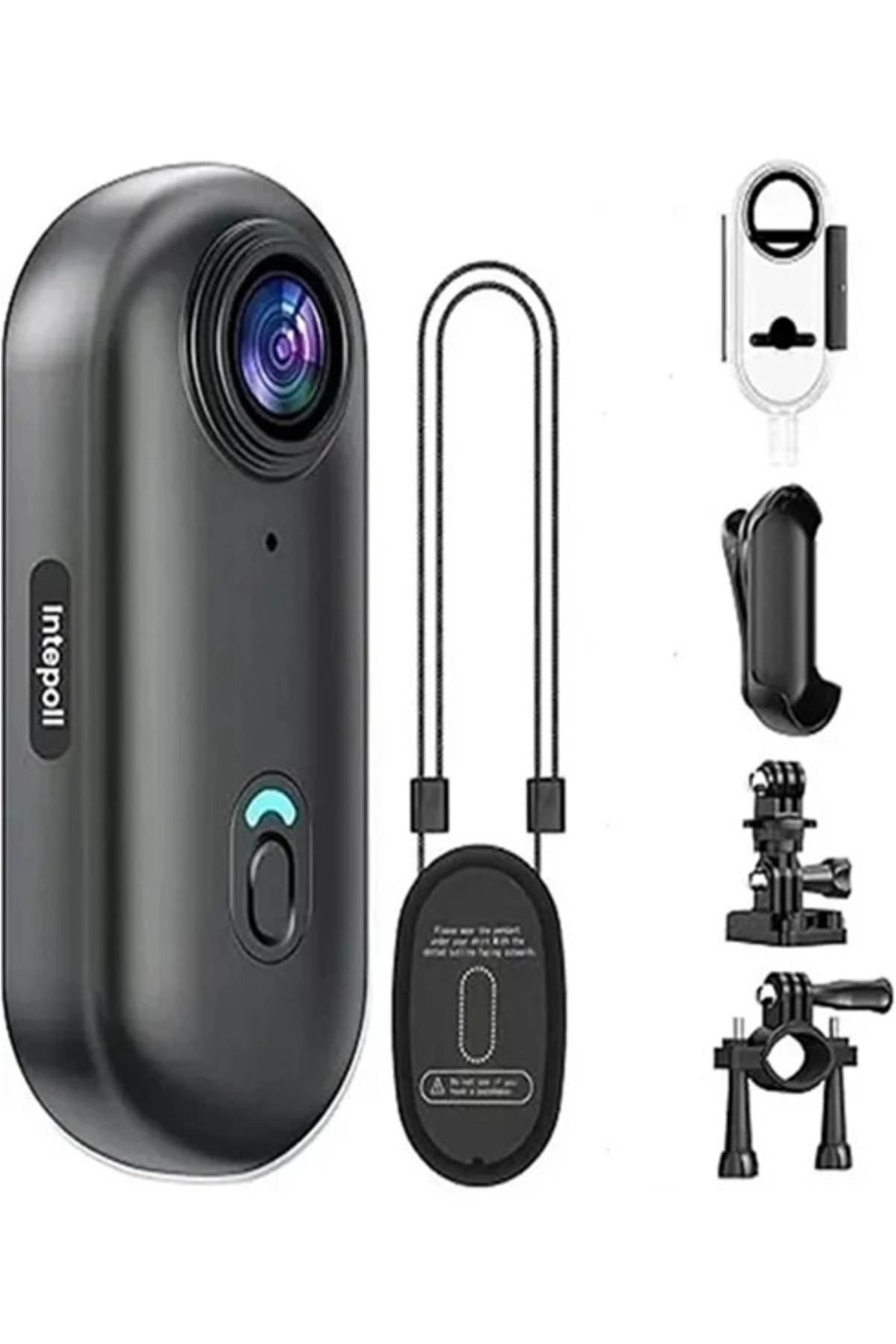 Butik Mini 4K Wıfı Aksiyon Kamerası Vücut Kamerası Giyilebilir Video Ka