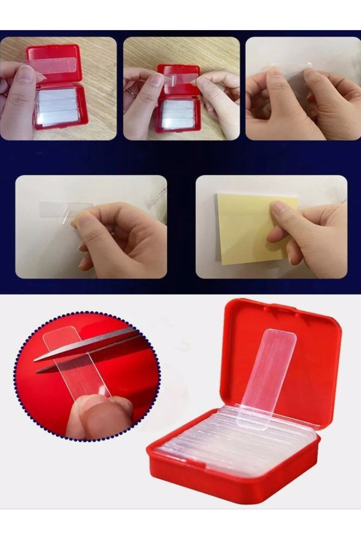 Mini 60 Parça Çok Amaçlı Çift Taraflı Bant (KUTULU)