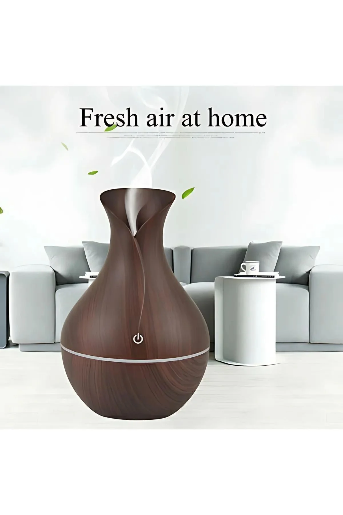 Mini Ahşap 130 ml Hava Nemlendirici Buhar Makinesi Aromaterapi Koku Yayıcı Mini Ahşap 130 ml Hava Nemlendirici Buhar Makinesi Aromaterapi Koku Yayıcı