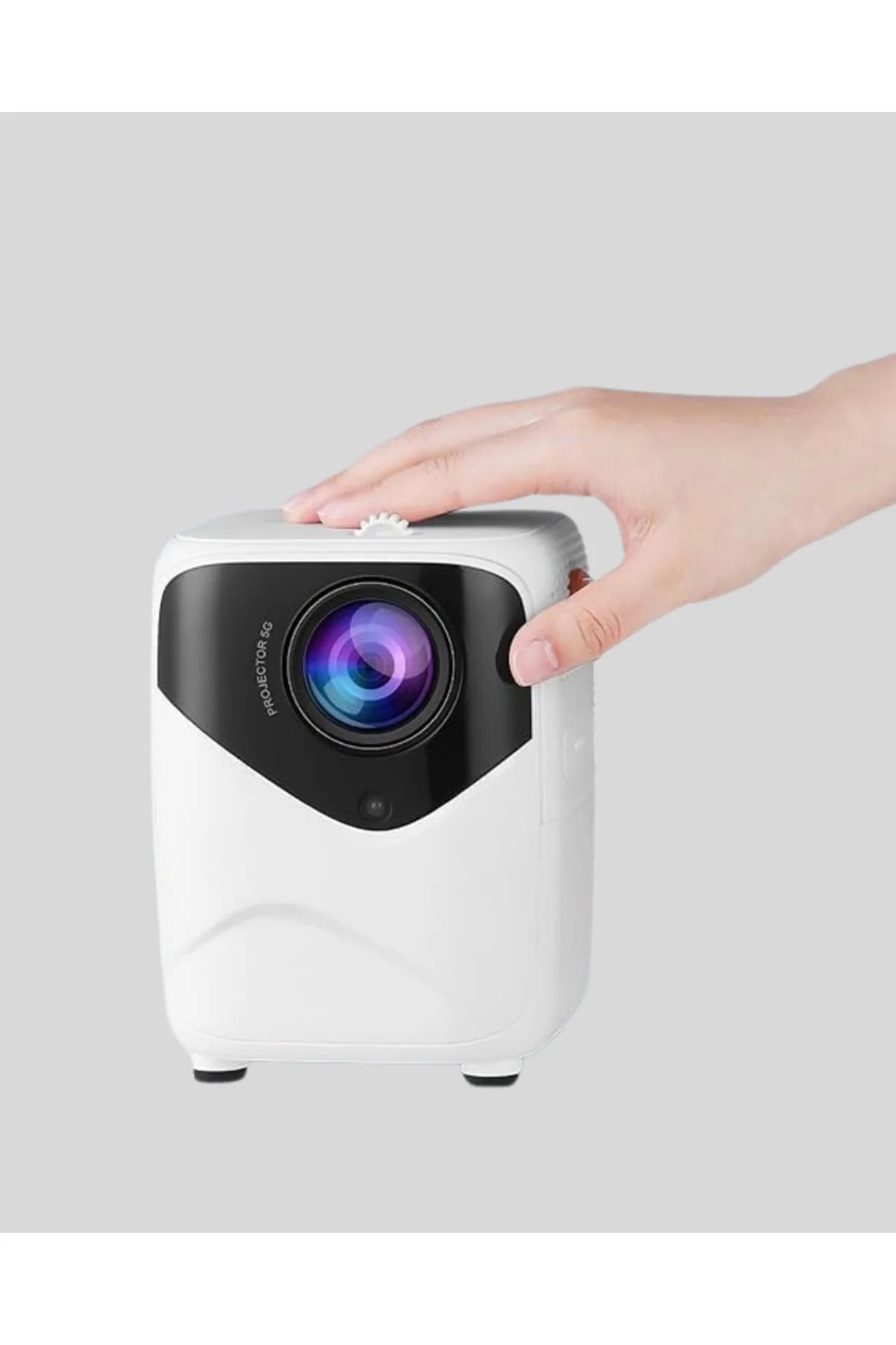 Mini Akıllı Projektör – 1080P Full HD, 64GB Depolama, 2GB RAM, Uz