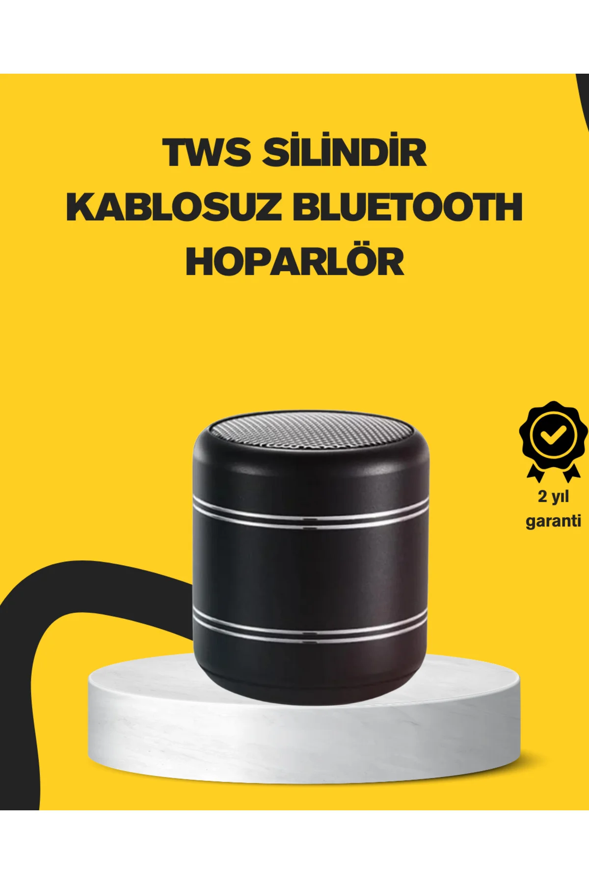Mini Alüminyum Bluetooth Hoparlör Yüksek Bas Performansı