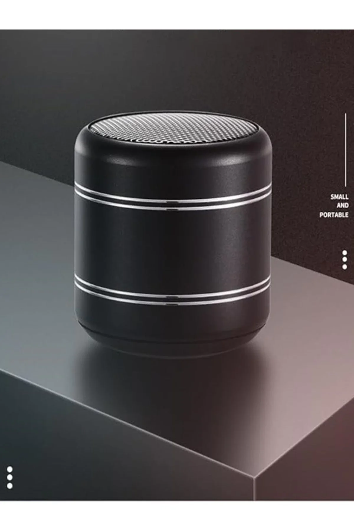 Mini Alüminyum TWS Kablosuz Bluetooth Hoparlör – Yuvarlak Metal Tasarım, Yüksek Bas ve Taşınabilir Özellikler Mini Alüminyum TWS Kablosuz Bluetooth Hoparlör – Yuvarlak Metal Tasarım, Yüksek Bas ve Taşınabilir Özellikler