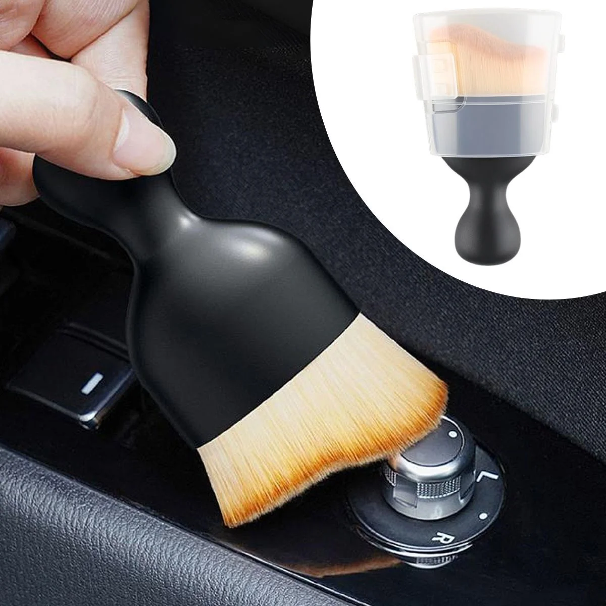 Mini Araç İçi Temizlik Fırçası Yumuşak Kıllı Fiyatı, Yorumları ve Özellikleri