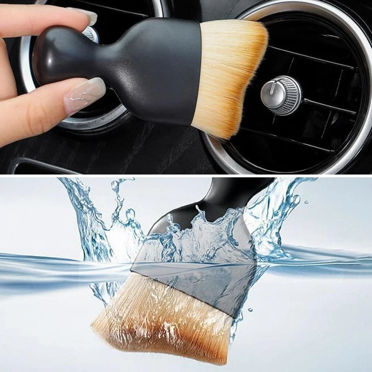 Mini Araç İçi Temizlik Fırçası Yumuşak Kıllı Mini Araç İçi Temizlik Fırçası Yumuşak Kıllı
