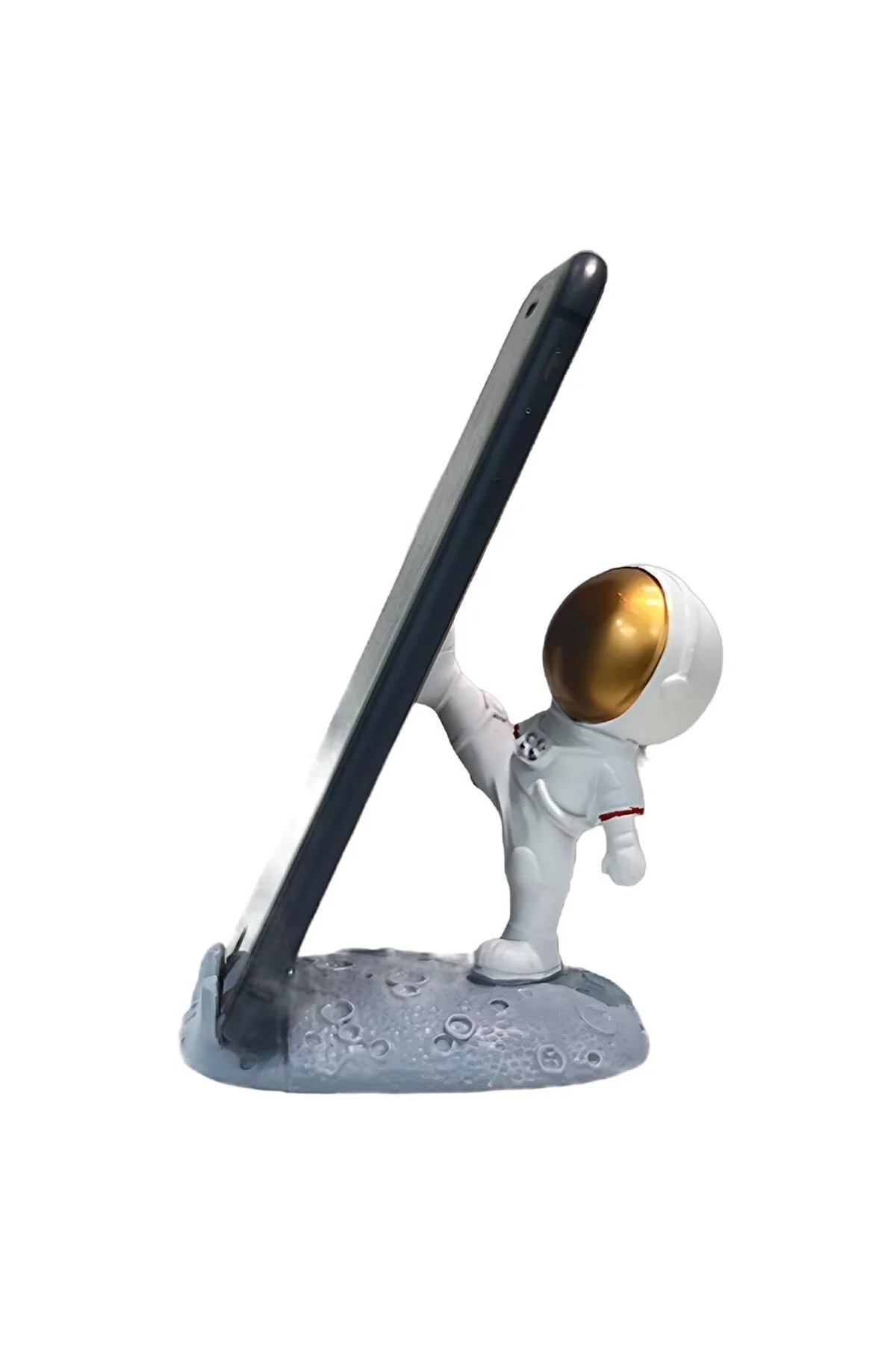 Mini Astronot Model Telefon ve Tablet Tutucu Standı