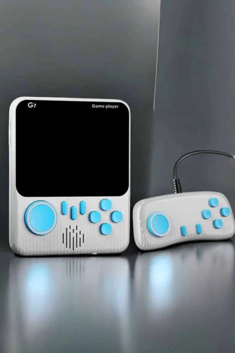 Mini Atari 3.5 inç Retro Oyun Konsolu - 666 Oyun, Çift Kişilik ve TV Bağlantısı