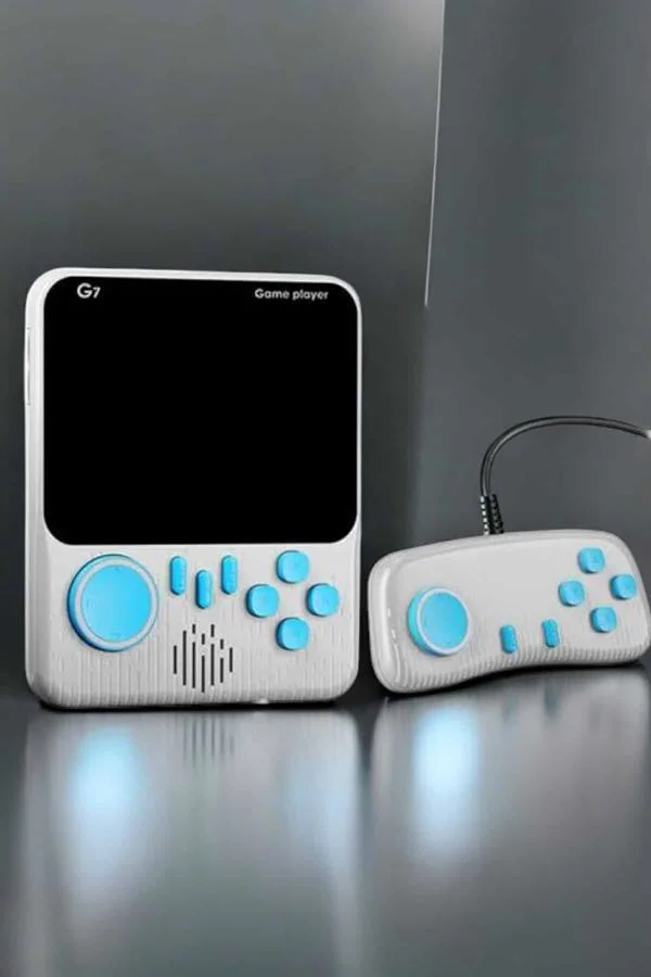 Mini Atari El Atarisi 3.5 inç Ekran Çift Konsol 666 Adet Retro Oy