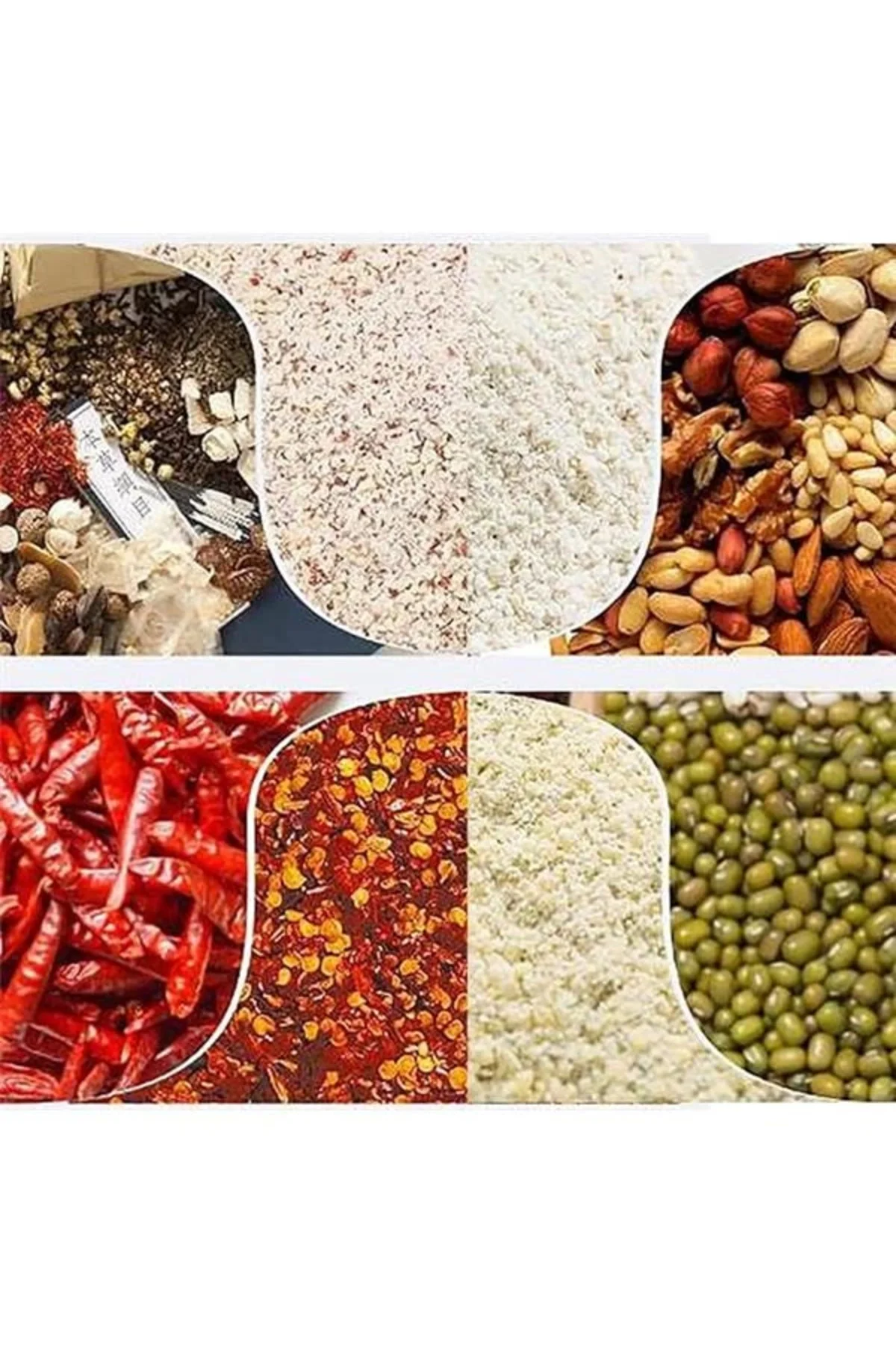 Mini Baharat Kahve Öğütücü Elektrikli Hızlı Öğütücü Çok İşlevli P