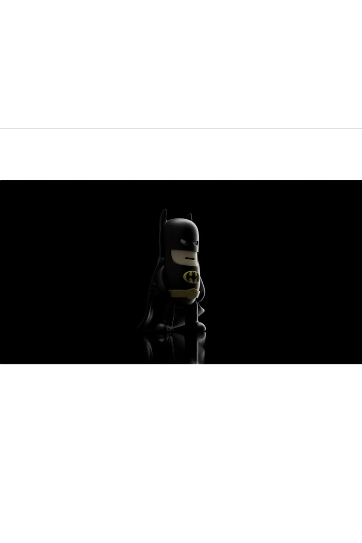 Mini Batman Boyalı Figür 8 cm