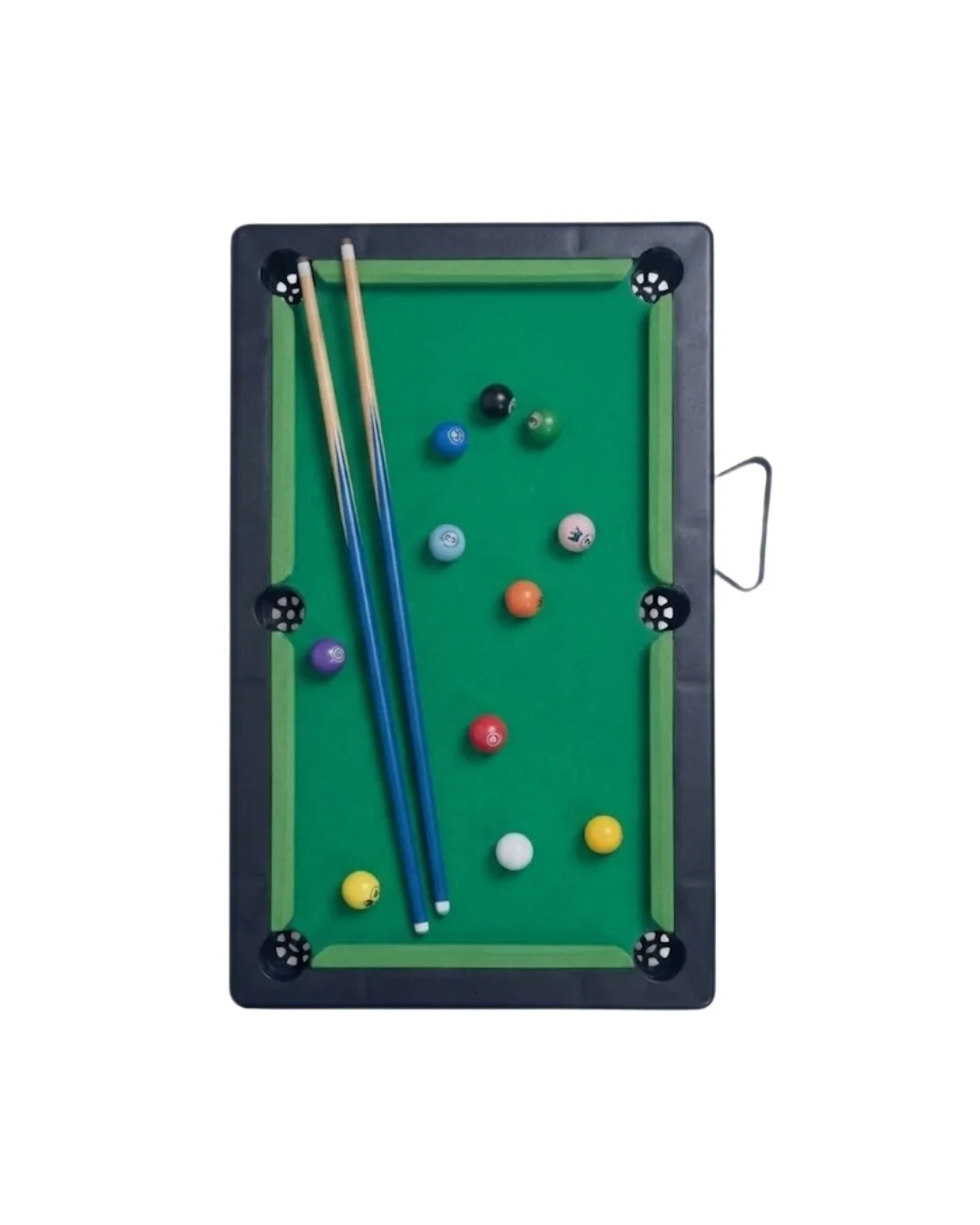 Mini Bilardo Oyunu Seti Evde Eğlenceli Masa Oyunu Çocuk ve Aile