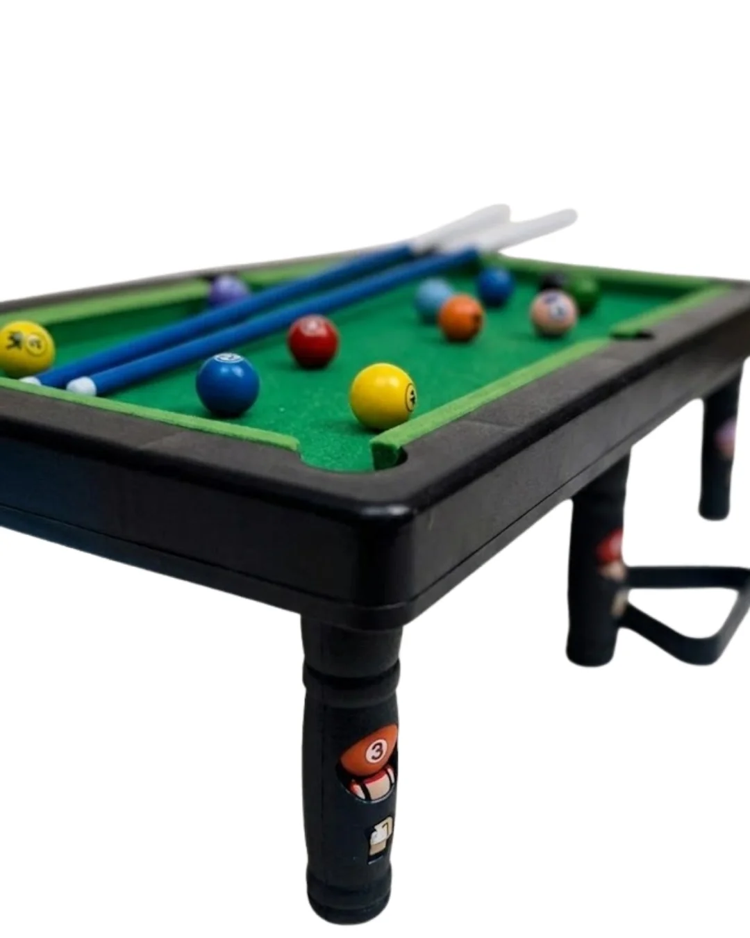 Mini Bilardo Oyunu Seti Evde Eğlenceli Masa Oyunu Çocuk ve Aile