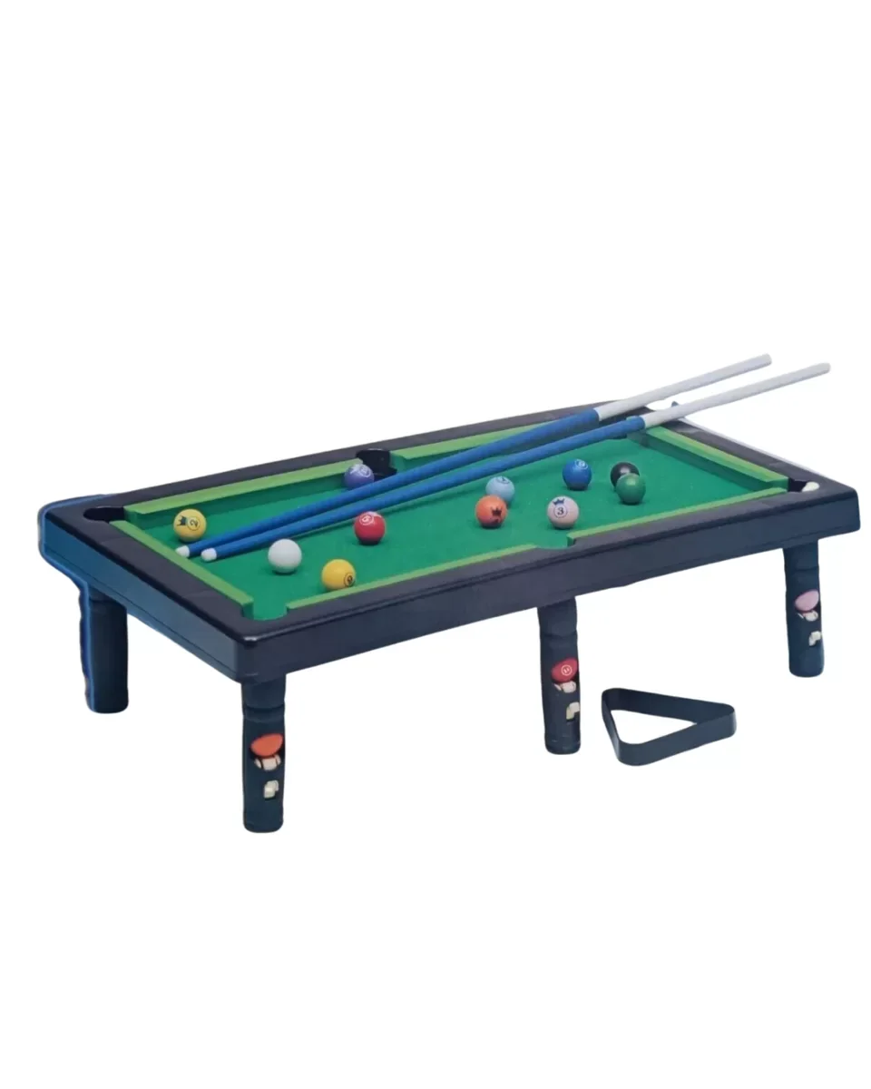 Mini Bilardo Seti - Evde Eğlenceli Aile Oyunu ve Çocuklar İçin Geliştirici Masa Oyunu