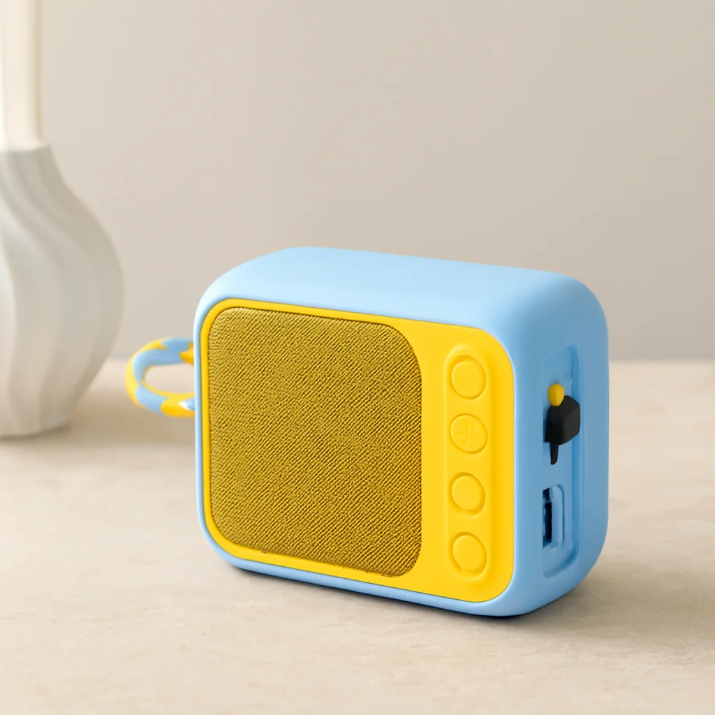 Mini Bluetooth Hoparlör (Type-C, 5W, Mikrofon &amp; Kart Girişi)