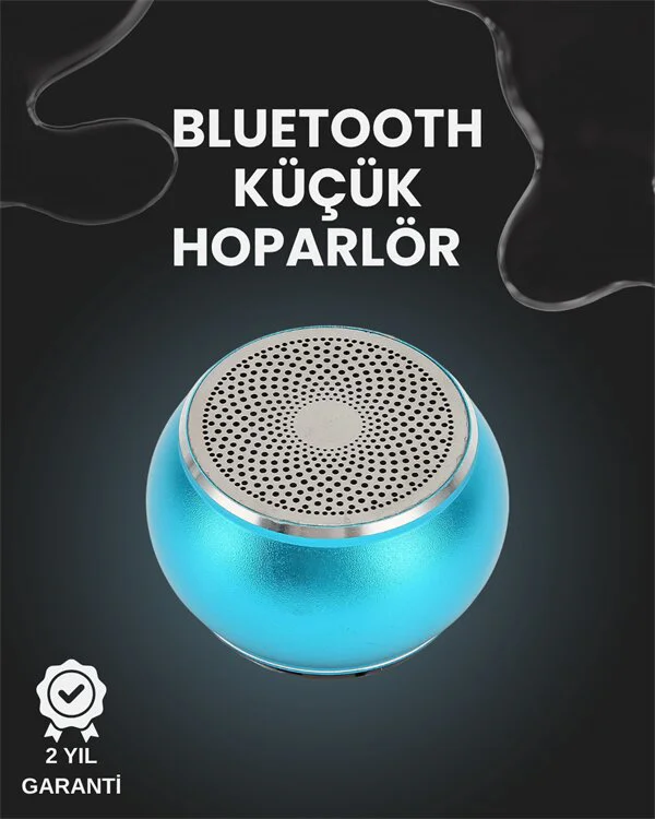 Mini Bluetooth Hoparlör – 10W Ses Gücü, 30m Menzil ve Taşınabilir Tasarım
