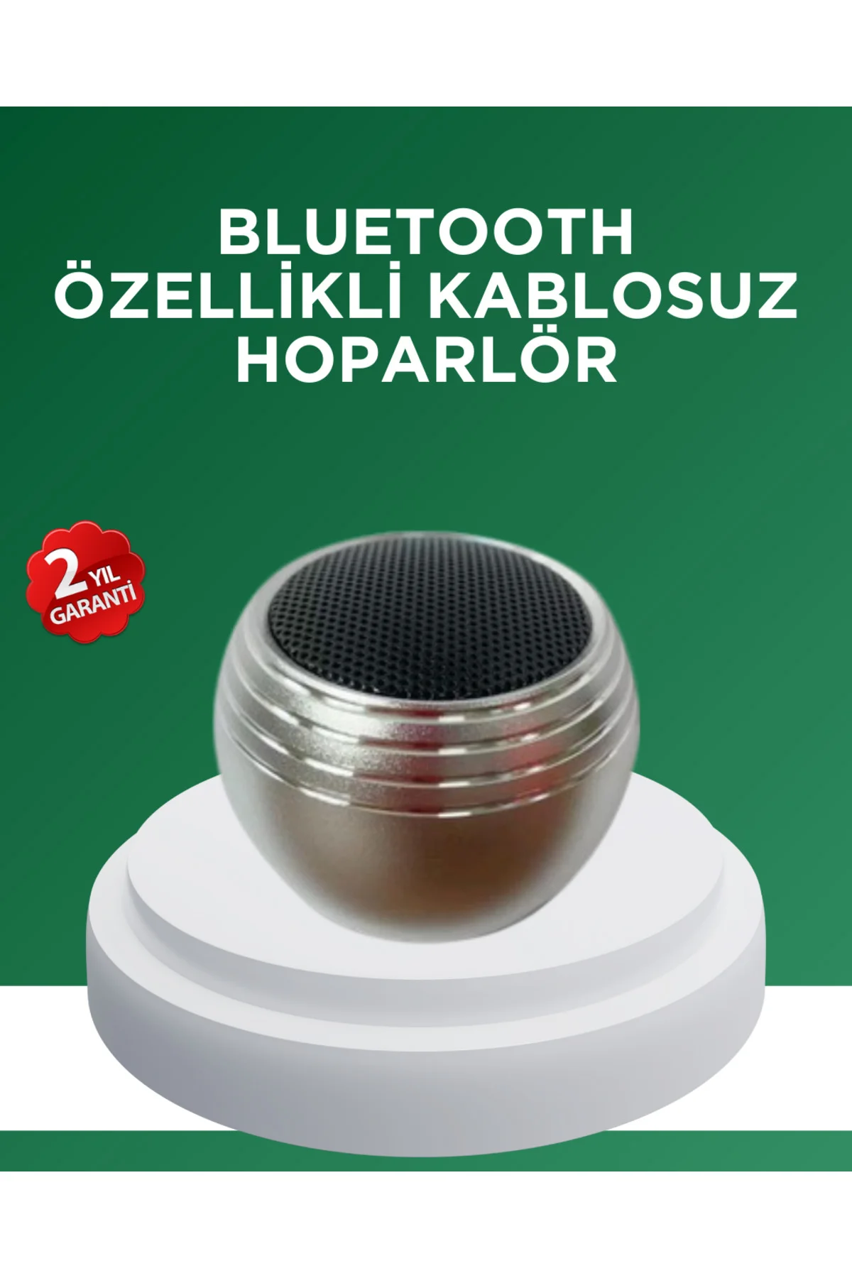 Mini Bluetooth Hoparlör TWS Özellikli Taşınabilir Güçlü Ses