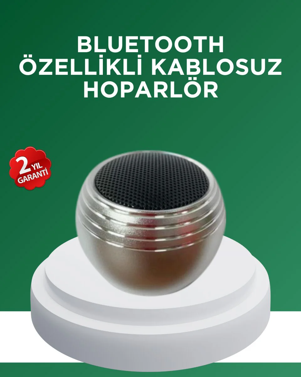 Mini Bluetooth Hoparlör TWS - Taşınabilir, Güçlü Ses ve Kablosuz Özgürlük