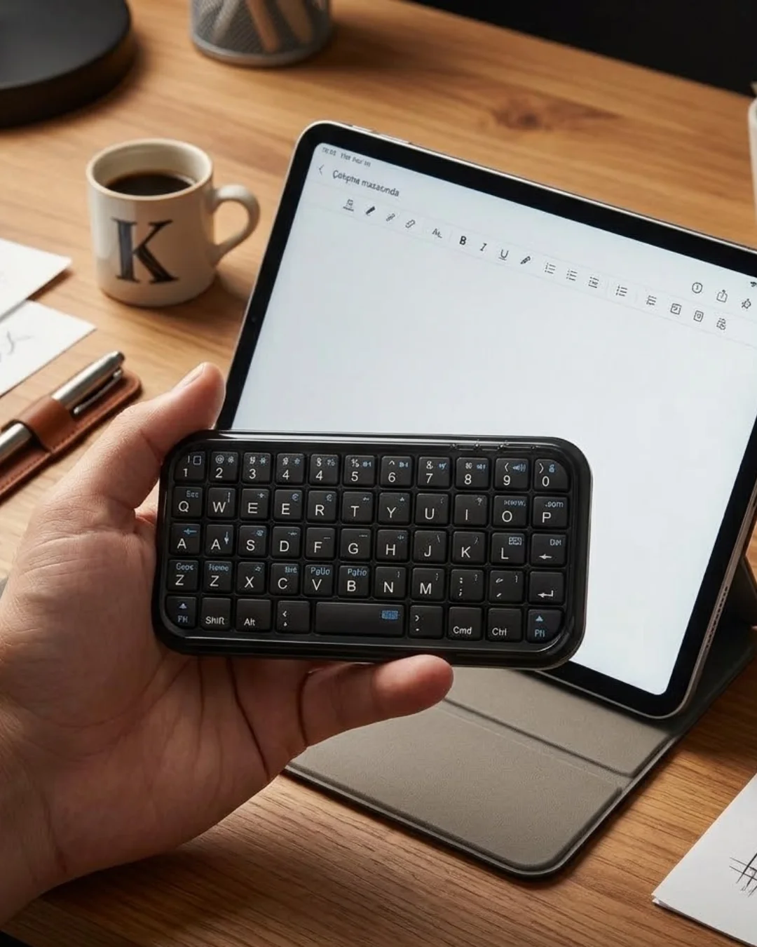Mini Bluetooth Klavye Kablosuz Taşınabilir Cep Boyutu Klavye Fiyatı, Yorumları ve Özellikleri