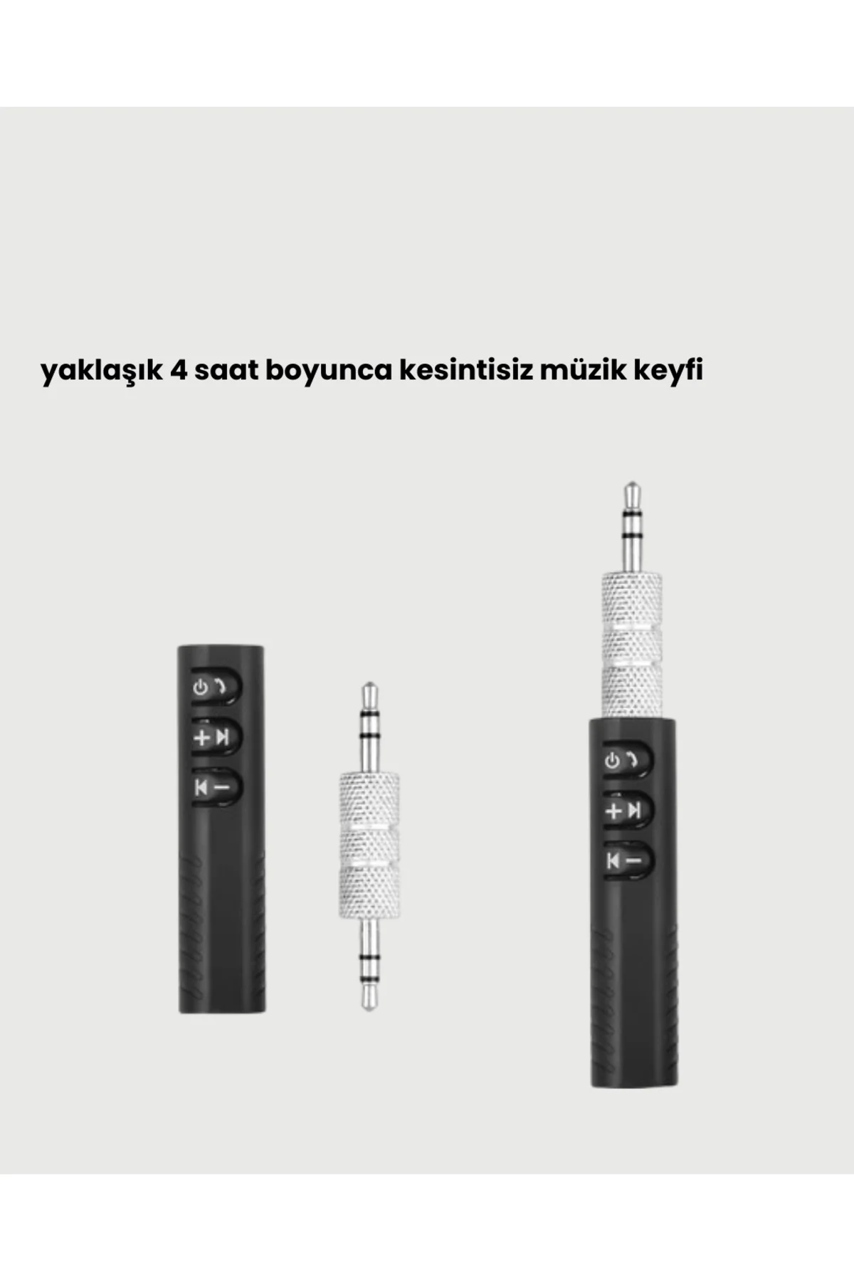 Mini Bluetooth Ses Adaptörü – Hoparlör, Araç Radyosu ve Kulaklık 