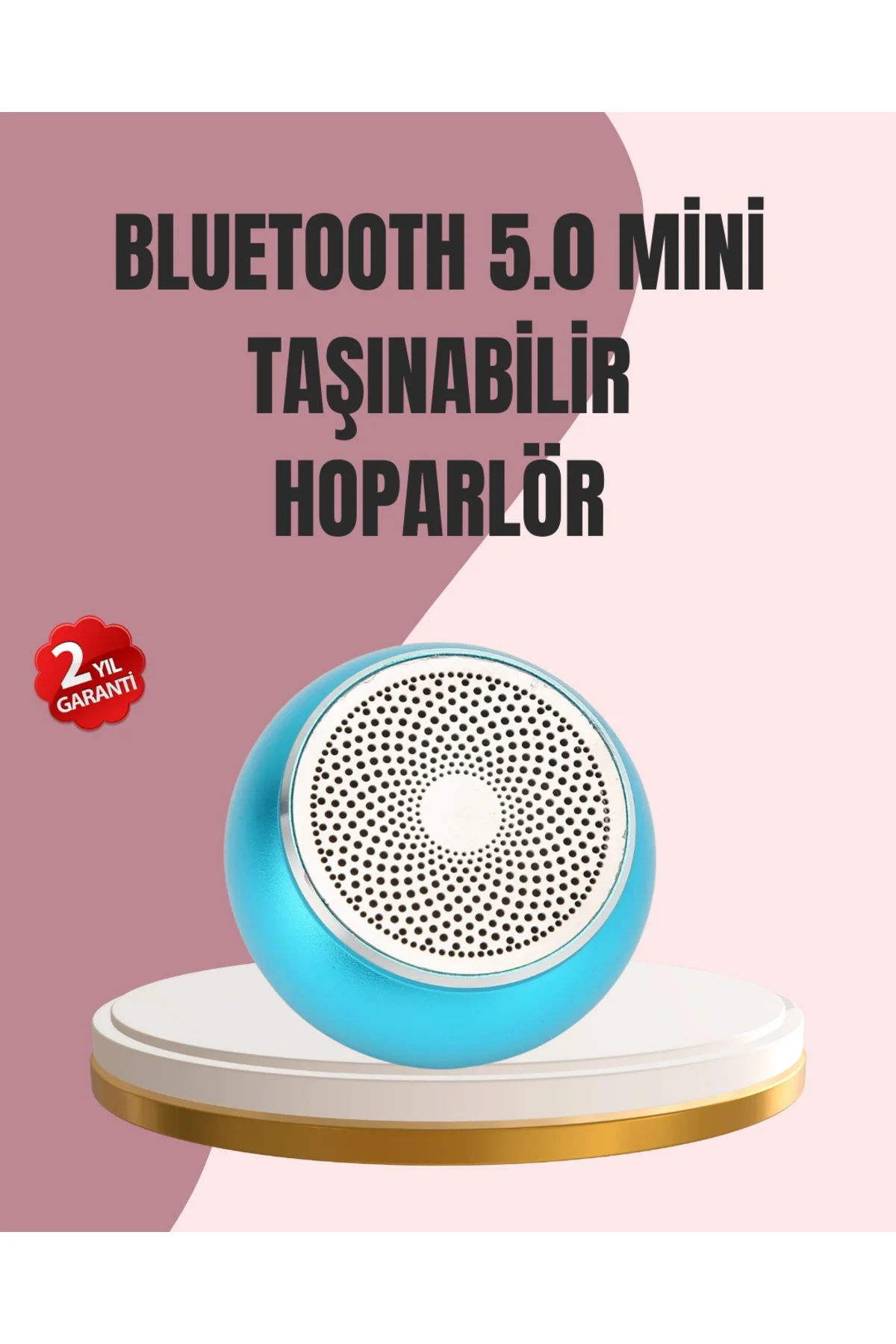 Mini Bluetooth Speaker | Uzun Pil Ömrü, Şık ve Hafif Tasarım