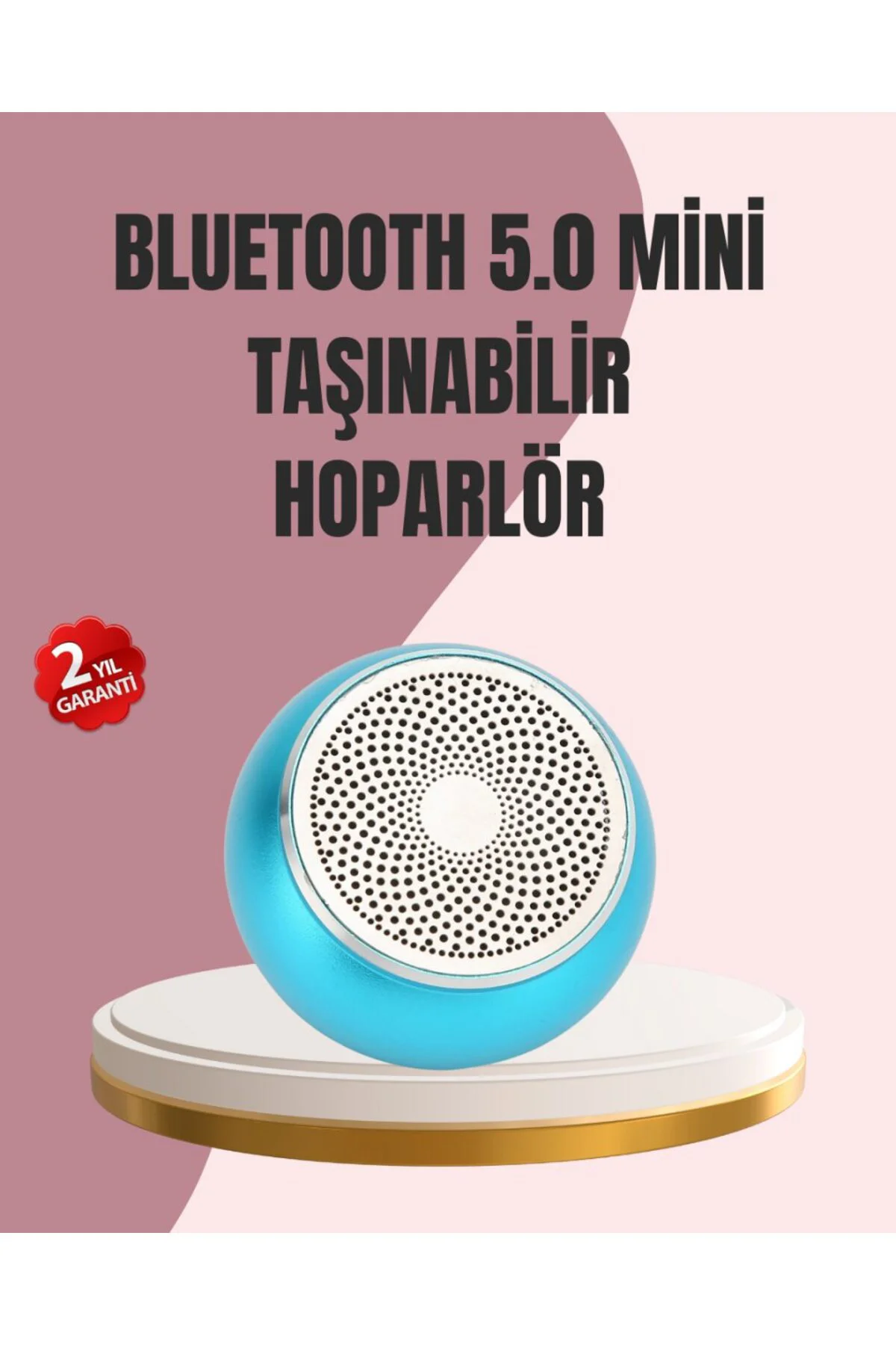 Mini Bluetooth Speaker | Uzun Pil Ömrü, Şık ve Hafif Tasarım