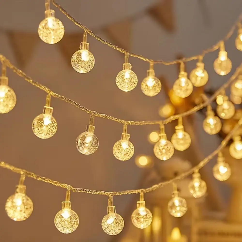 Mini Boncuk Detaylı 3.5 Metre USB LED Işık – 20 LED’li Dekoratif 