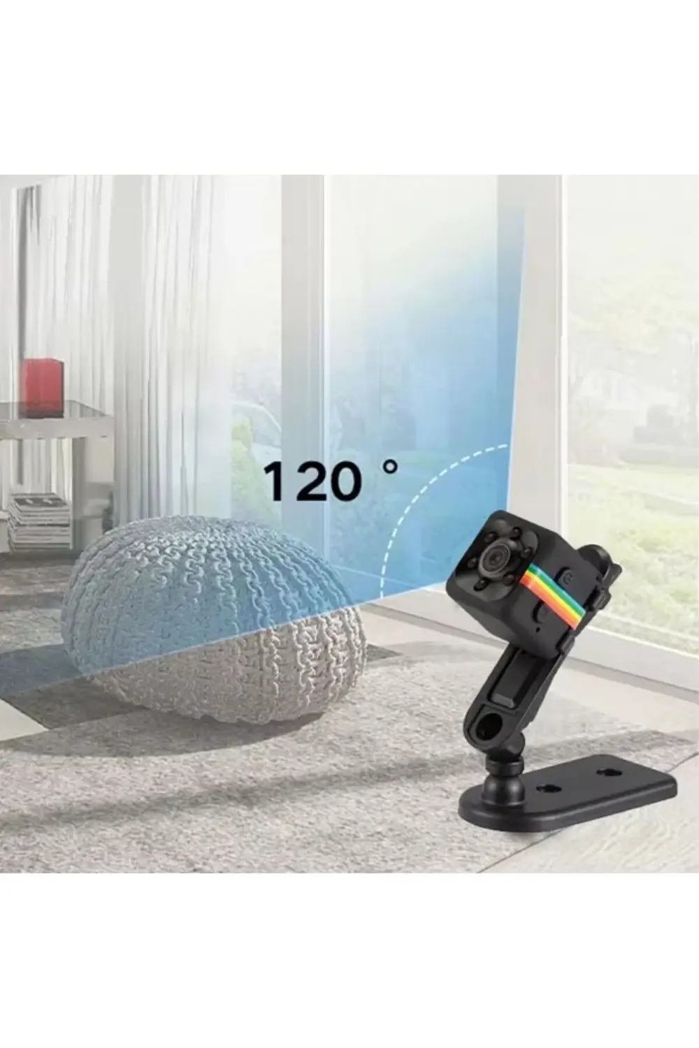 ® Mini Boy Küp Tipi Gece Görüşlü HD Kaliteli Güvenlik Kamerası