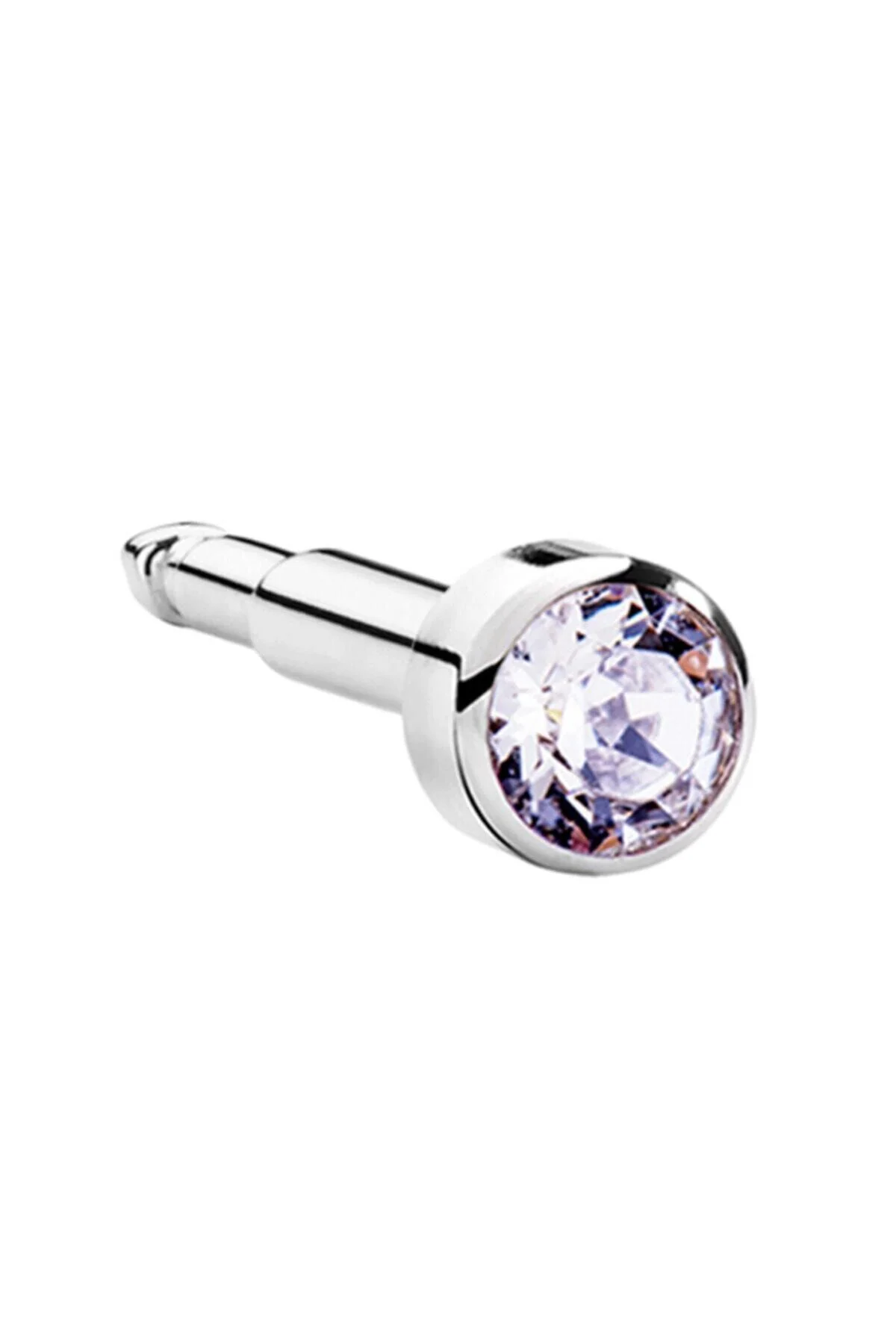 Mini Boy Steril Kulak Tragus Kıkırdak Burun Delme Küpesi 2 Çift Nina Crystal Günlük Kullanıma Uygun