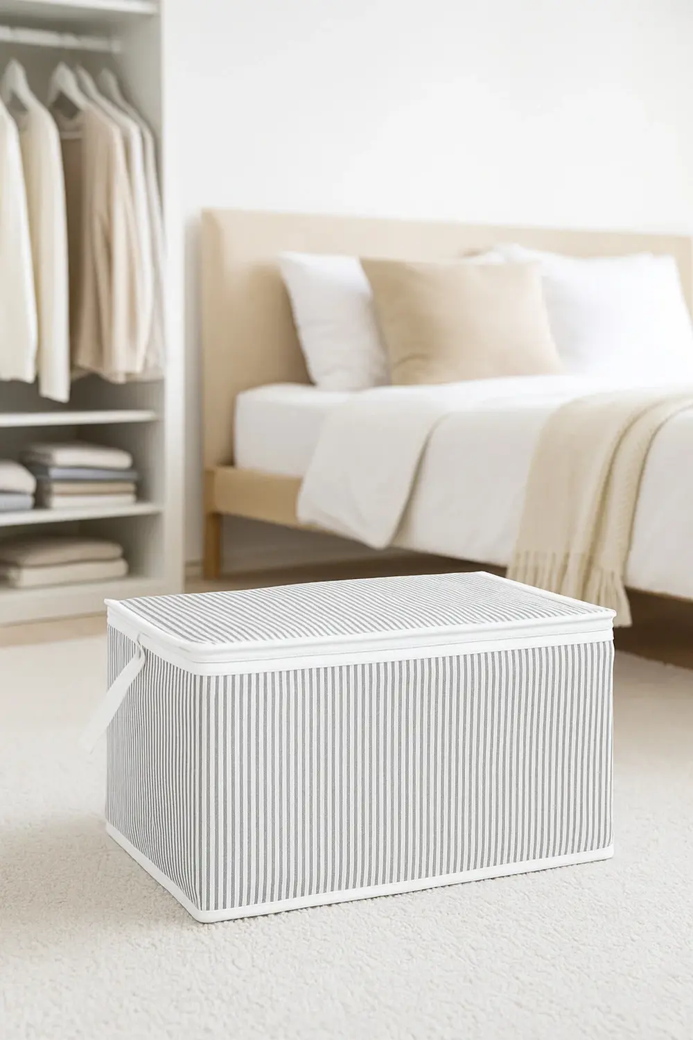 Mini Boy Tela Kumaş Kıyafet Hurcu 45x40x30 Cm - 1 - Kumaş - Gardı